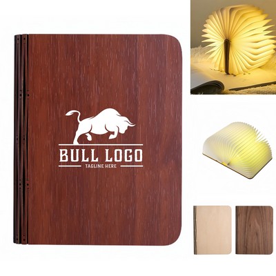 Book Shape Folding Magnetic Night Light