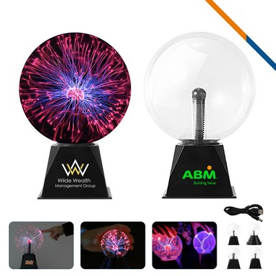 LumiFun Touch Sensitive Plasma Ball Night Light