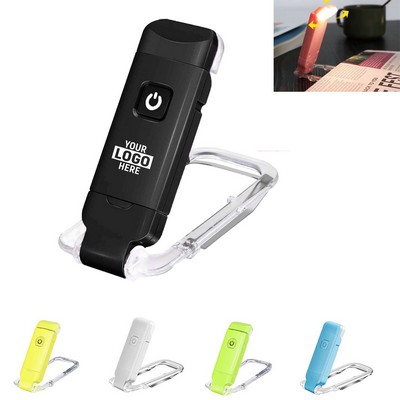USB Rechargeable Clip-On Book Light